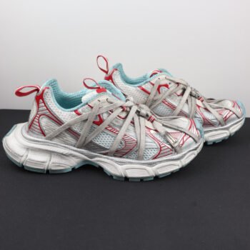 Chunky Dad Sneakers – 3XL Extreme Laces Retro Running Shoes with Cushioning and Street Style