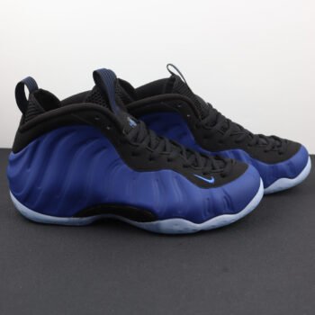 High-Top Basketball Sneakers – Deep Royal Blue Foam Style Shoes with Cushioning and Durability