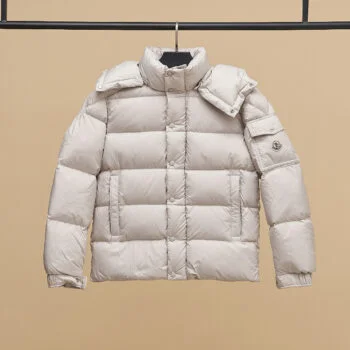 Men’s Matte Short Down Jacket – Winter Warm Puffer Coat, Lightweight Insulated Outerwear