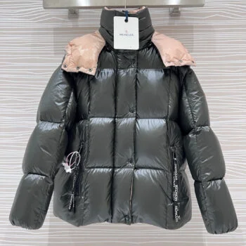 Women’s Short Down Jacket – Lightweight Warm Cropped Puffer Coat Winter Outerwear