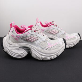 6XL Chunky Sneakers in Sakura Pink – Oversized Street Style Shoes with Maximum Comfort