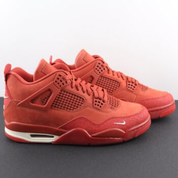 Brick Orange Retro High-Top Basketball Shoes – Unisex Street Style Court Sneakers