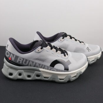 Lightweight Cushion Running Shoes – Gray & White Cloud Comfort Trainers
