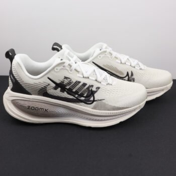 Lightweight Cushion Running Shoes – White Zoom Foam Energy Return Trainers