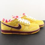 Yellow Low-Top Skate Sneakers – Unisex Street Style Retro Casual Shoes