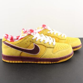 Yellow Low-Top Skate Sneakers – Unisex Street Style Retro Casual Shoes